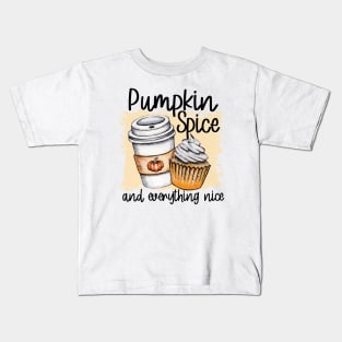 Pumpkin Spice Kids T-Shirt